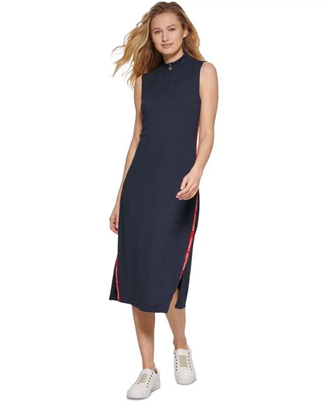 tommy hilfiger midi dresses.